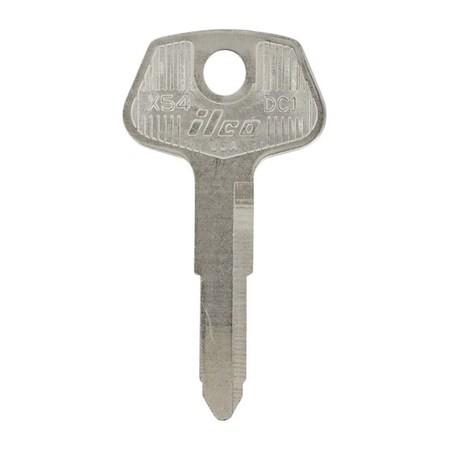 Hillman Automotive Universal Key Blank for Double Sided for Chrysler - Case of 10 5972229